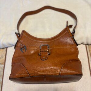 Etienne Aigner Tan Leather Shoulder Purse/Bag Like New